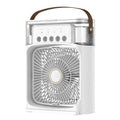 Portable Air Conditioner Fan USB Mini Humidifier 7-Color LED