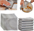 Silver Mesh Dishwash Cleaning Cloth Multipurpose