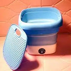 Folding Mini Washing Machine | Dryer for Undergarments & Socks